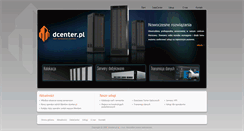 Desktop Screenshot of dcenter.pl